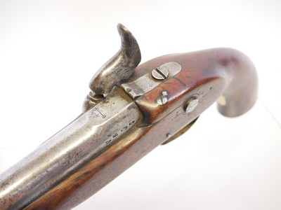 Lot 8 - Percussion 1855 type .650 cavalry pistol made...