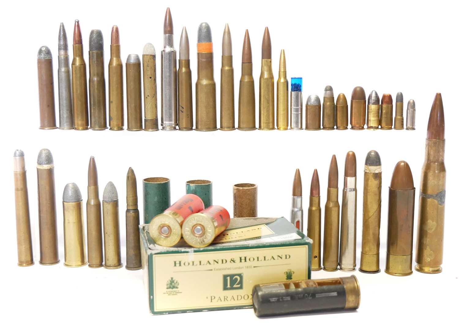 Lot 735 - Collection of 40 inert and dummy cartridges...