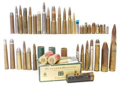 Lot 735 - Collection of 40 inert and dummy cartridges...