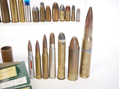 Lot 735 - Collection of 40 inert and dummy cartridges...