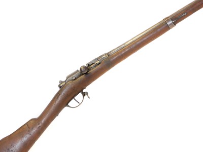 Lot 61 - 11mm French Mle 1874 M80 Gras bolt action...