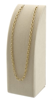 Lot A 9ct yellow gold chain