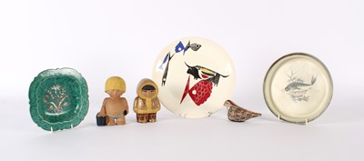 Lot Group of Scandinavian Art Pottery