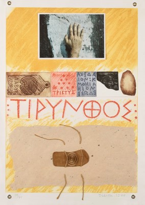 Lot Joe Tilson R.A. (British 1928-2023)