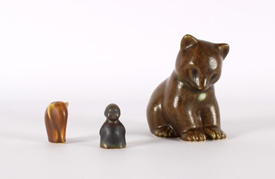 Lot Group of Scandinavian Art Pottery Figures