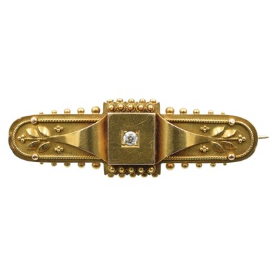 Lot A 15ct yellow gold Victorian
