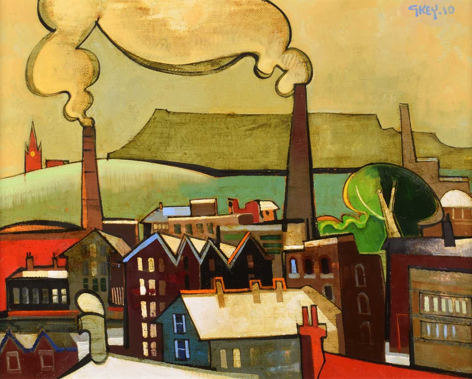 Lot Geoffrey Key (British 1941-)