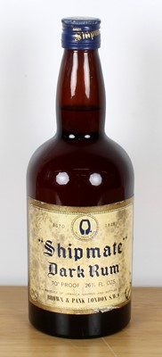 Lot 66 - 1 bottle 26⅔fl.oz 70°proof from 1960’s Very Rare “Shipmate” Jamaican Dark Rum