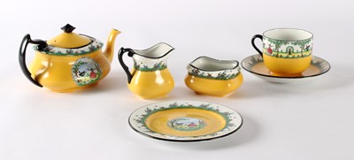 Lot An Early 20th Century Carltonware Bachelor Tea Service