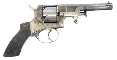 Lot Robert Jones Liverpool .32 rimfire revolver,...