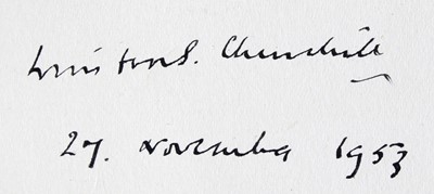 Lot Churchill (W. S.)