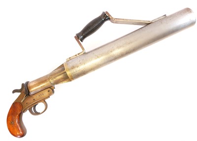 Lot Schermuly line throwing gun