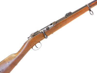 Lot Mauser 11mm 1871 sporterised carbine, serial...