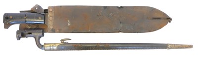 Lot Martini Henry socket bayonet and a WWII ...