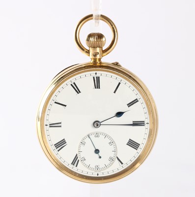 Lot 43 - A Victorian 18ct Gold Open Face Pocket Watch