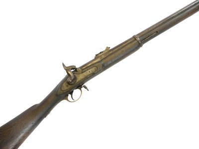 Lot Nepalese percussion .577 rifle, 39inch barrel...