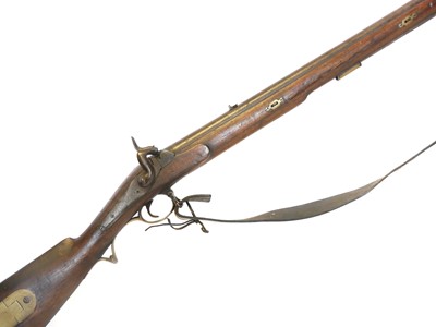 Lot Percussion Nepalese .700 Brunswick rifle, 30...