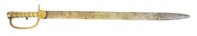 Lot Indian Maratha wars period Baker rifle bayonet,...