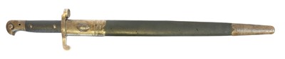 Lot British 1887 Martini Henry bayonet and...
