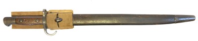 Lot 1907 pattern Lee Enfield hooked quillion...