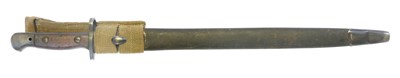 Lot Wilkinson 1907 pattern Lee Enfield bayonet and...