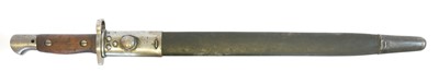 Lot RFI 1907 pattern Lee Enfield bayonet and...
