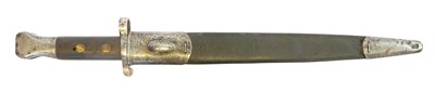 Lot 1888 pattern Lee Enfield bayonet and scabbard...