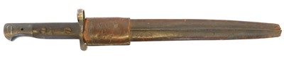 Lot Unusual 1903 pattern Lee Enfield bayonet and...
