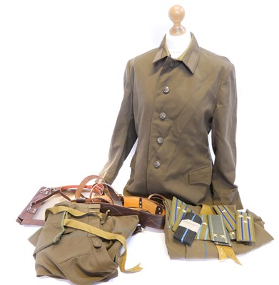 Lot Collection of Soviet Russian uniform including...