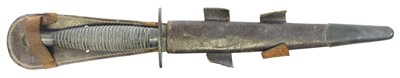 Lot Fairbairn Sykes third pattern commando knife...