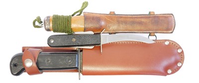 Lot Three airboure knives, to include an RAF...
