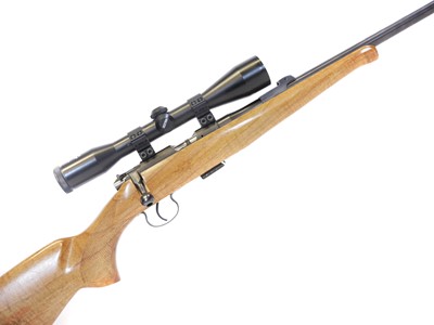 Lot CZ .22lr 452-2E ZKM bolt action rifle and...