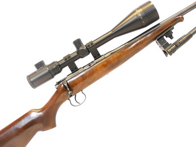 Lot Brno model 2 .22lr bolt action rifle and...