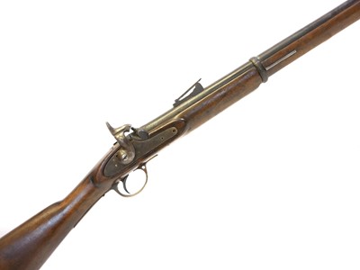 Lot Percussion .577 rifle, 39inch barrel secured...