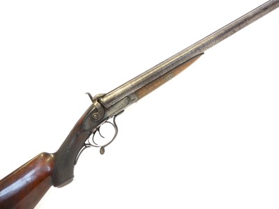 Lot Forsyth & Co. 10 bore pinfire double barrel...