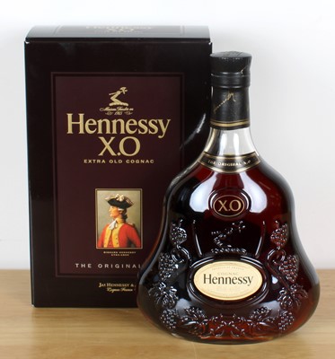 Lot 65 - 1 bottle in Original Presentation Box Cognac Hennessy X.O. ‘Extra Old’