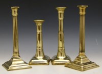 Lot 8 - Pair of early 19th century brass telescopic