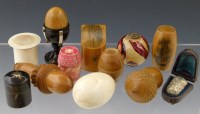 Lot 13 - Collection 12 thimble case