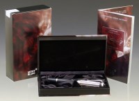 Lot 42 - Mount Blanc Meistersuck Chas Dickens foutain pen.