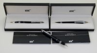 Lot 44 - Montblanc Starwalker fountain pen and ballpoint pen, Starwalker propelling pencil