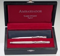 Lot 54 - Yard-O-Led fountain pen and ballpoint pen.