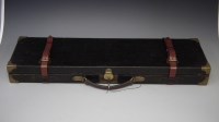 Lot 70 - Leather shotgun case.