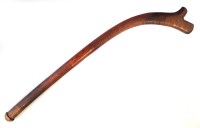 Lot 75 - Polynesian Fijian Islands Kiakavo or 'gunstock' war club