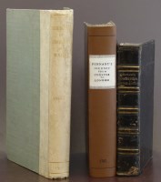 Lot 101 - Pennant. T., Journey from Chester to London, 1782, rebound in marbled boards, new end papers and another copy dated 1811 and Howard Visitation of Engl
