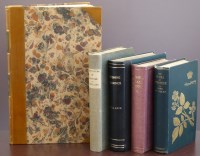 Lot 108 - Holland, H., General view of the agriculture of Cheshire, 1813, grey paper covered boards, cold map and four other Cheshire volumes including De Table