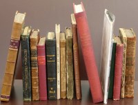 Lot 115 - A History and Description of the City of Chester containing useful information, 1808, printed in Chester, 62 pages, rebound, and fourteen other antiqu