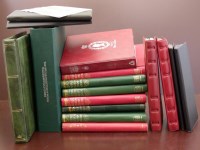 Lot 127 - Carton of albums including World Wildlife and Royalty issues, also sundry covers many with celebrity signatures and a collection of post office bookle