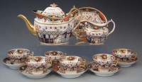 Lot 164 - Herculaneum part teaservice circa 1815