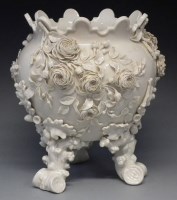 Lot 199 - Belleek vase.