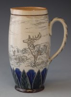 Lot 201 - Doulton Lambeth barlow jug.